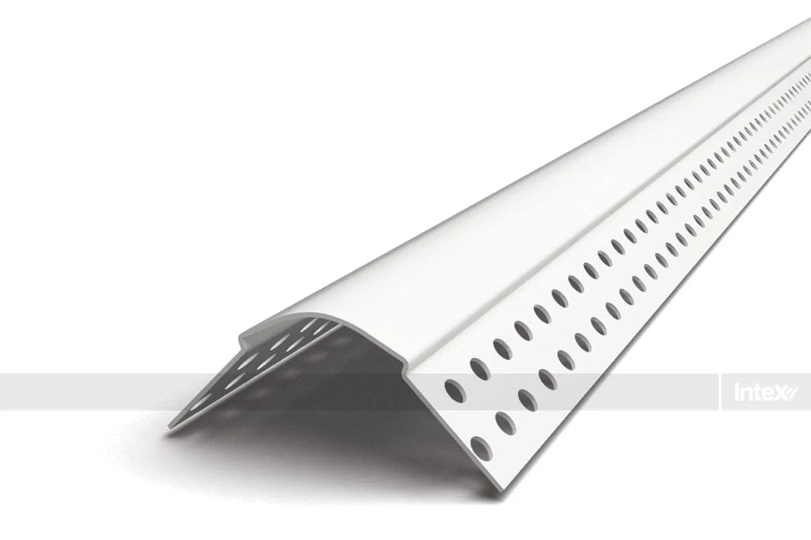 90° with 19mm Radius PVC External Corner Bullnose x 3000mm