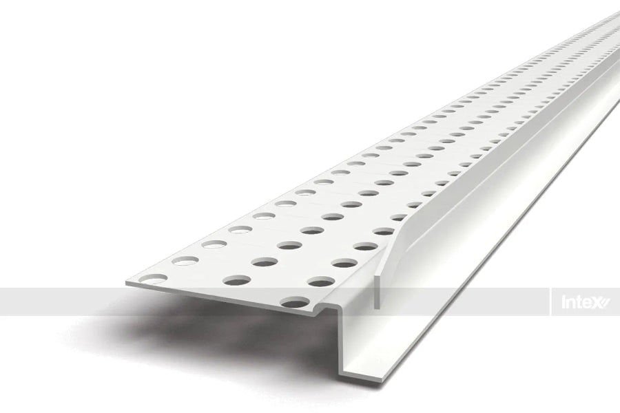 6mm PVC Shadowline Bead with Tearaway Strip x 3000mm