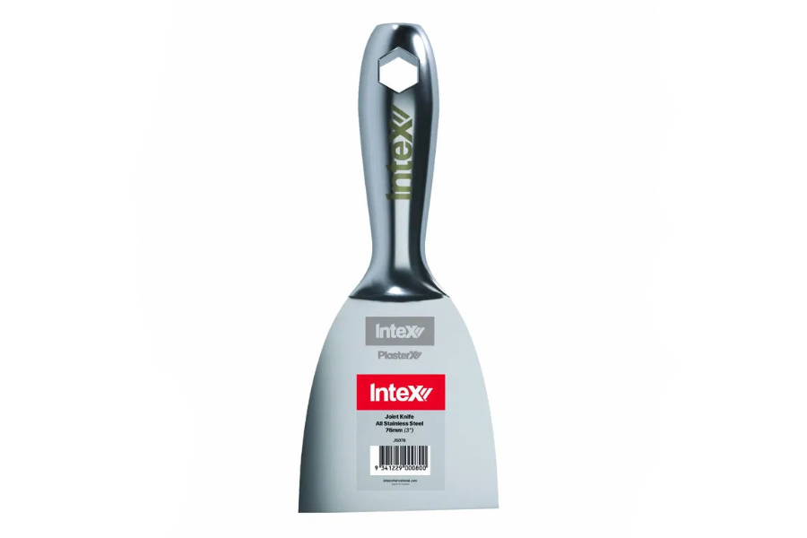 Intex Full Stainless Steel Splayed Scraper x 76mm (3in)