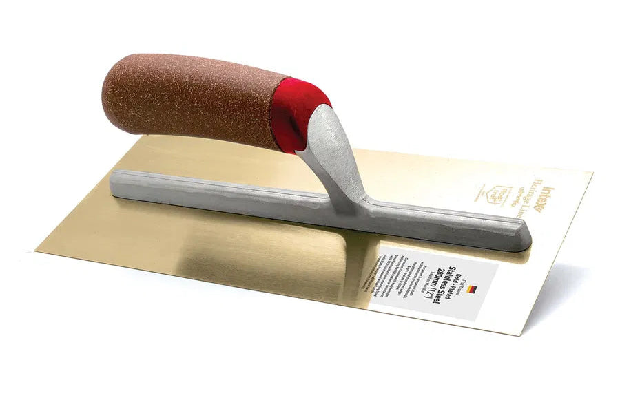 Intex Heritage Golden Stainless Steel Trowel with Cork Handle x 280mm (11in)