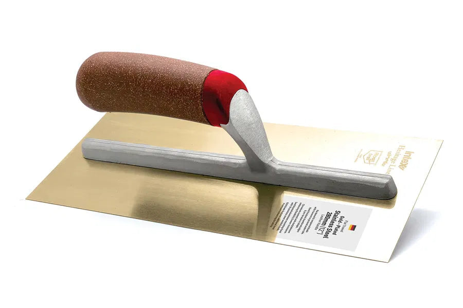 Intex Heritage Golden Stainless Steel Trowel with Cork Handle x 405mm (16in)