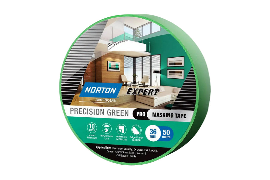 Norton 36mm Green Masking Tape