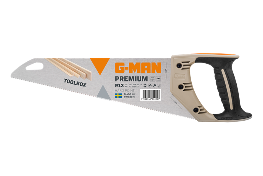 G-Man Premium Hand Saw (380mm x 13tpi)
