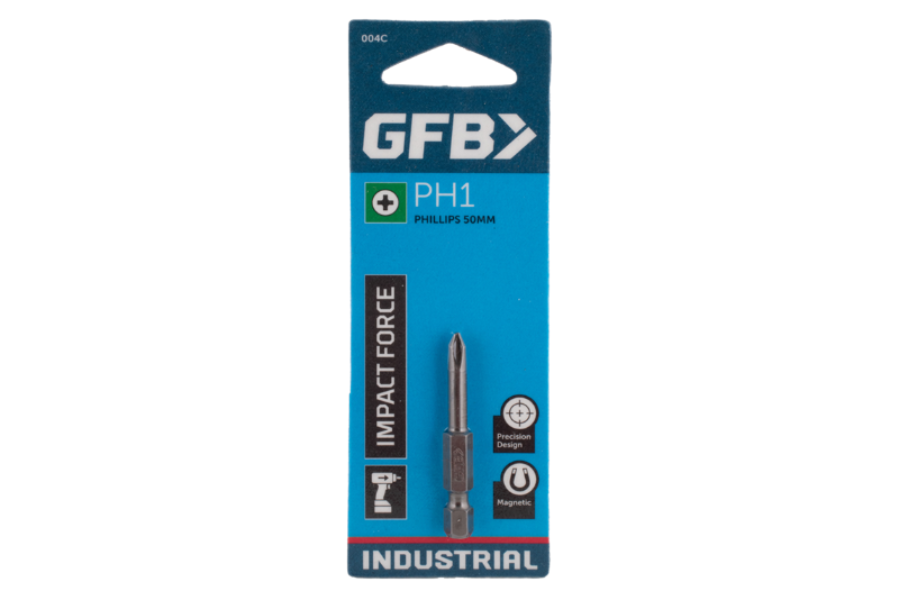 GFB Phillips Driver Bit (PH1 x 50mm)