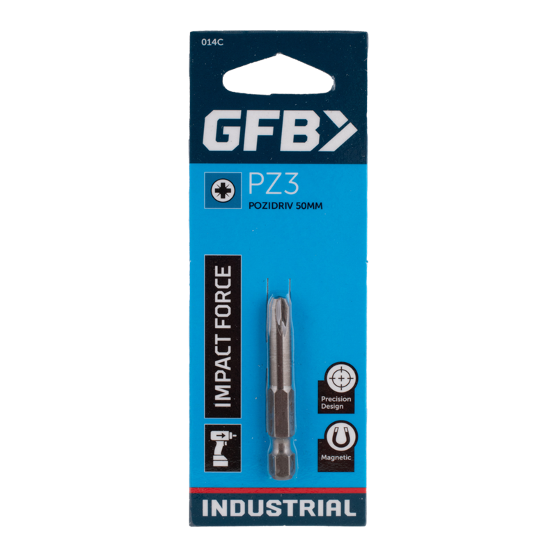 GFB Pozidriv Driver Bit (PZ3 x 50mm)