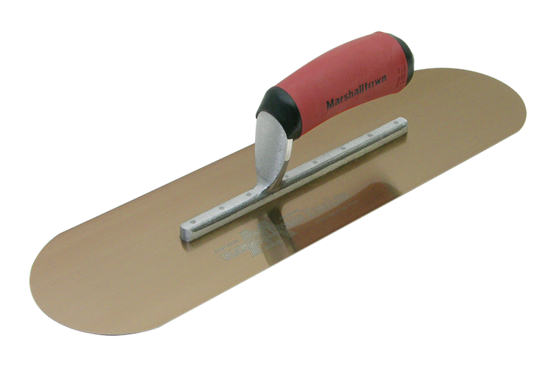 Marshalltown Golden Stainless Pool Trowel (350mm x 100mm)
