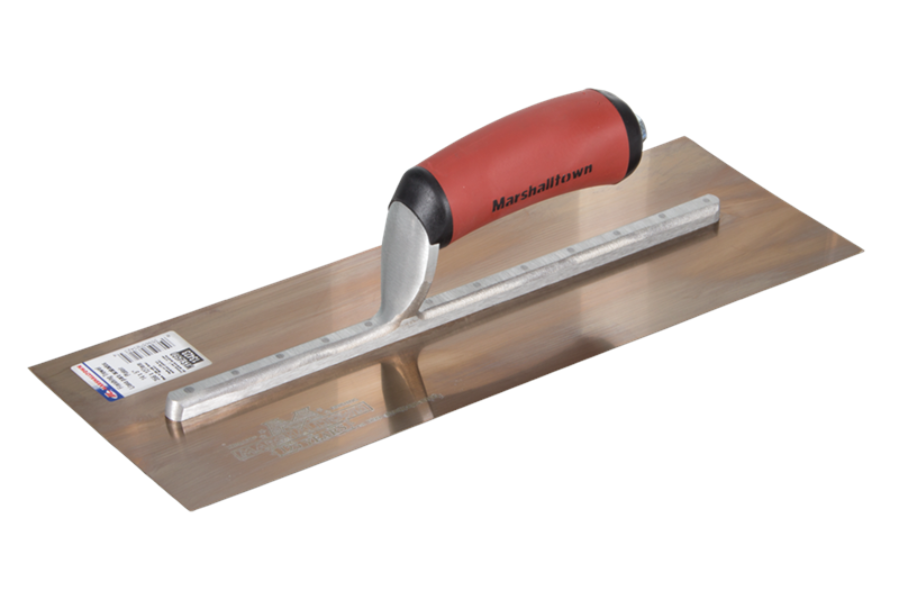 Marshalltown Gold Stainless Steel Trowel (450mm x 125mm)