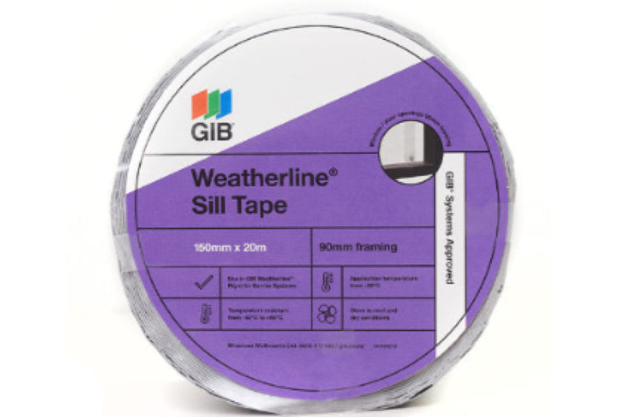 GIB Weatherline Sill Tape (150mmx20m)
