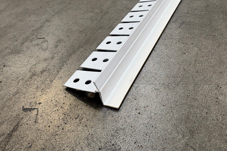 10mm PVC Shadowline Arch Bead with Tearaway Strip x 3m