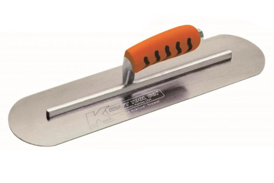 Kraft Carbon Pool Trowel (18"x5") L/Shank