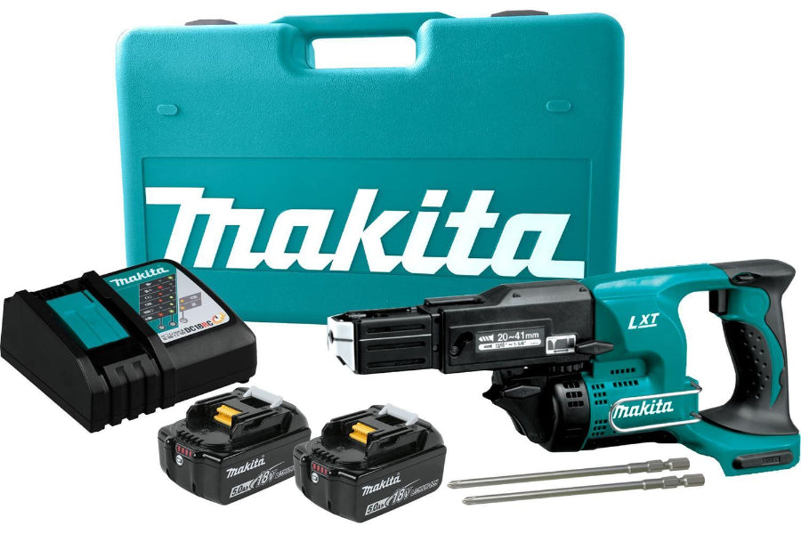 Makita LXT Cordless Auto-Feed Screw Driver Kit 18V