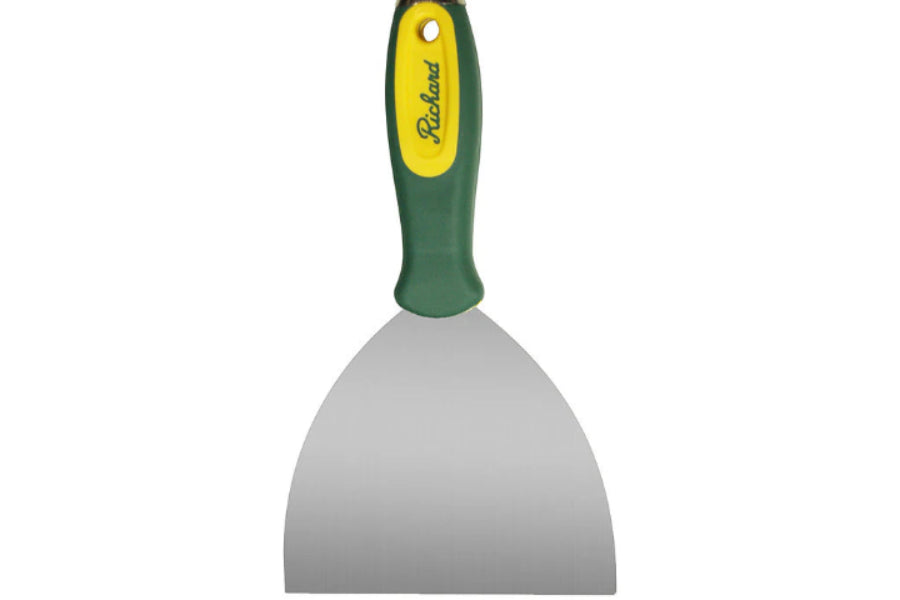 Richard Ergo Joint Knife S/S Green Rubber 5"