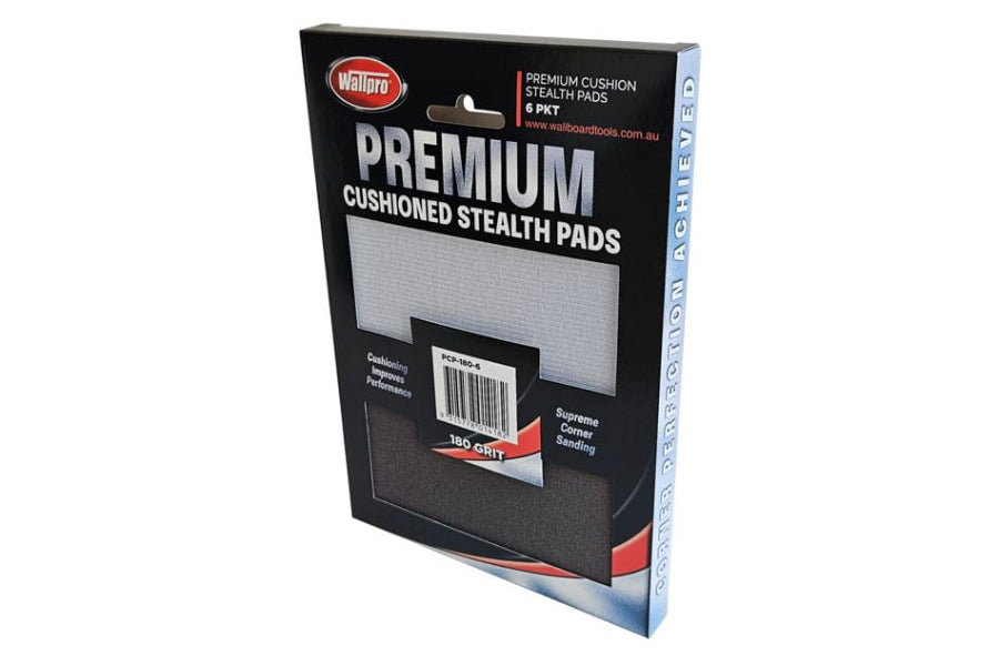 Premium Cushioned Stealth Pads 180g 6pk