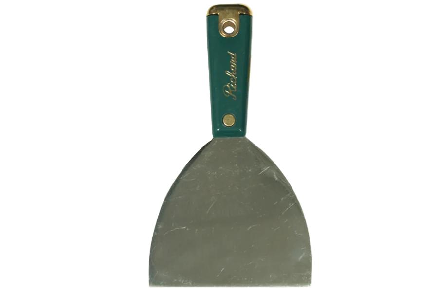 Richard Joint Knife S/S Green Handle Brass Cap 5"