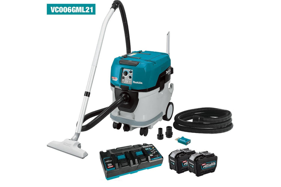 Makita 80V Max Brushless Dust Extraction Vacuum M-Class