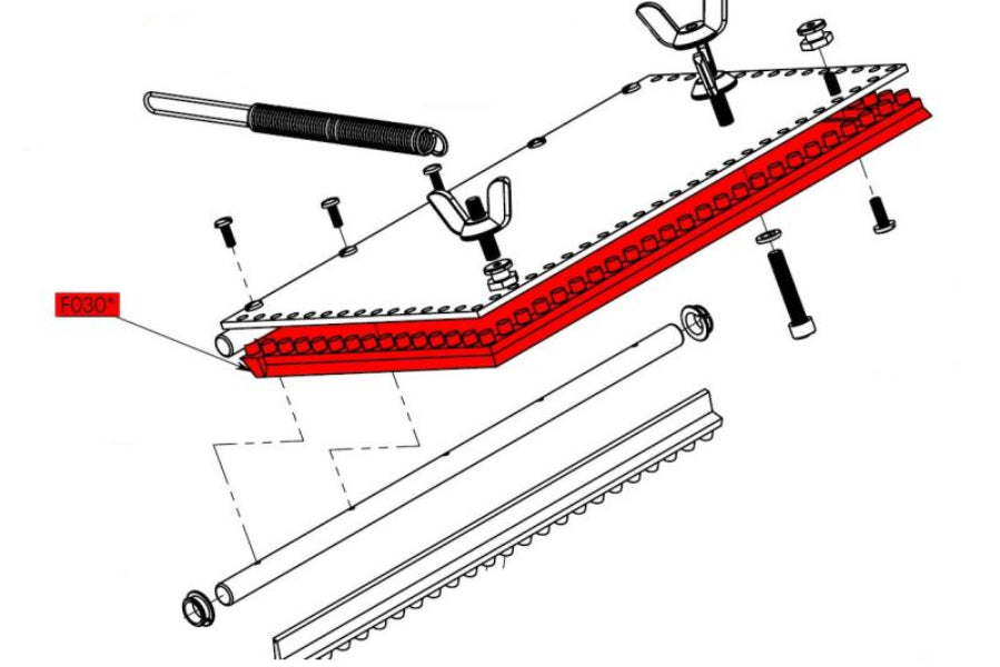 Tapepro Pressure Plate Wiper (300mm)