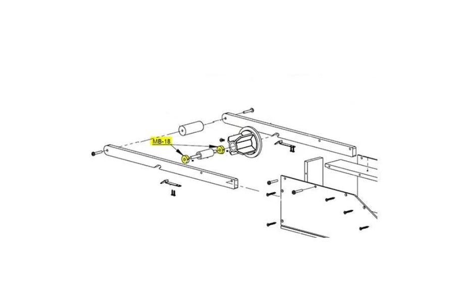 Tapepro Spool Spacer MB-18