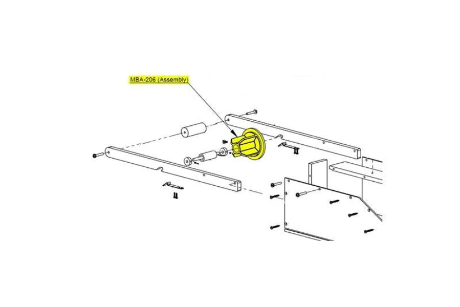 Tape Spool Assembly MBA-206