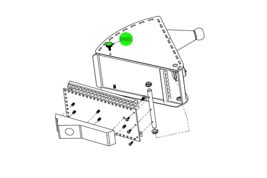 Tapepro Flat Box Thumb Screw