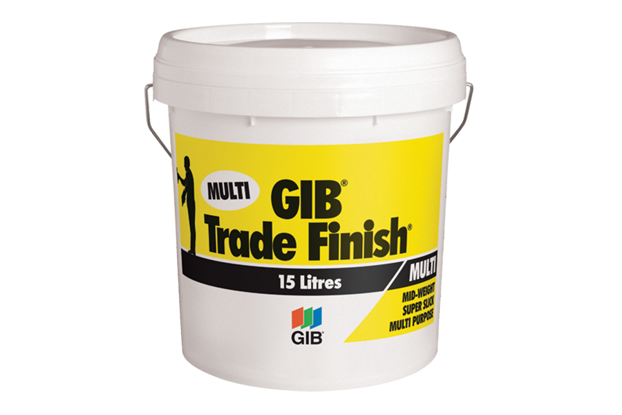 GIB Trade Finish Multi (15L) Yellow Pail